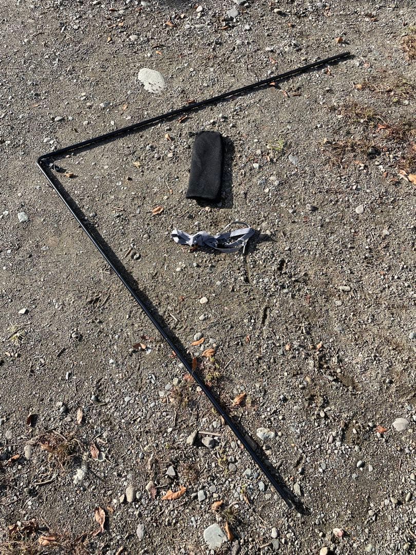 WAQ AlphaTC テント 二又ポール付き