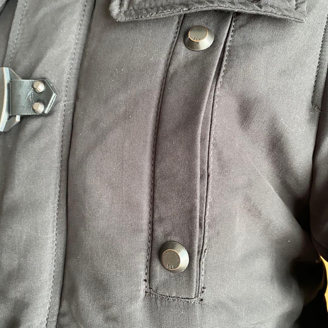 SLY N3B ファーモッズコート 平成 y2k フェアリーグランジ