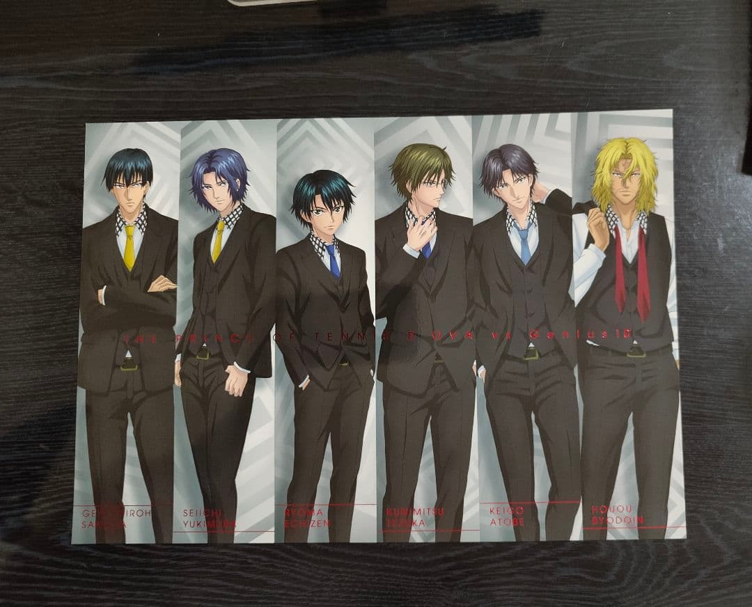 テニスの王子様 イラスト 特典 シートジャンプフェスタ2015 JF2015