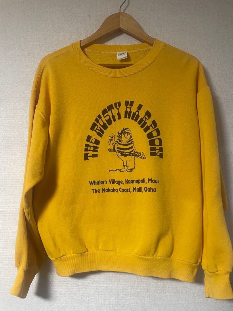ラッセル　70s 金タグ　海賊スウェット