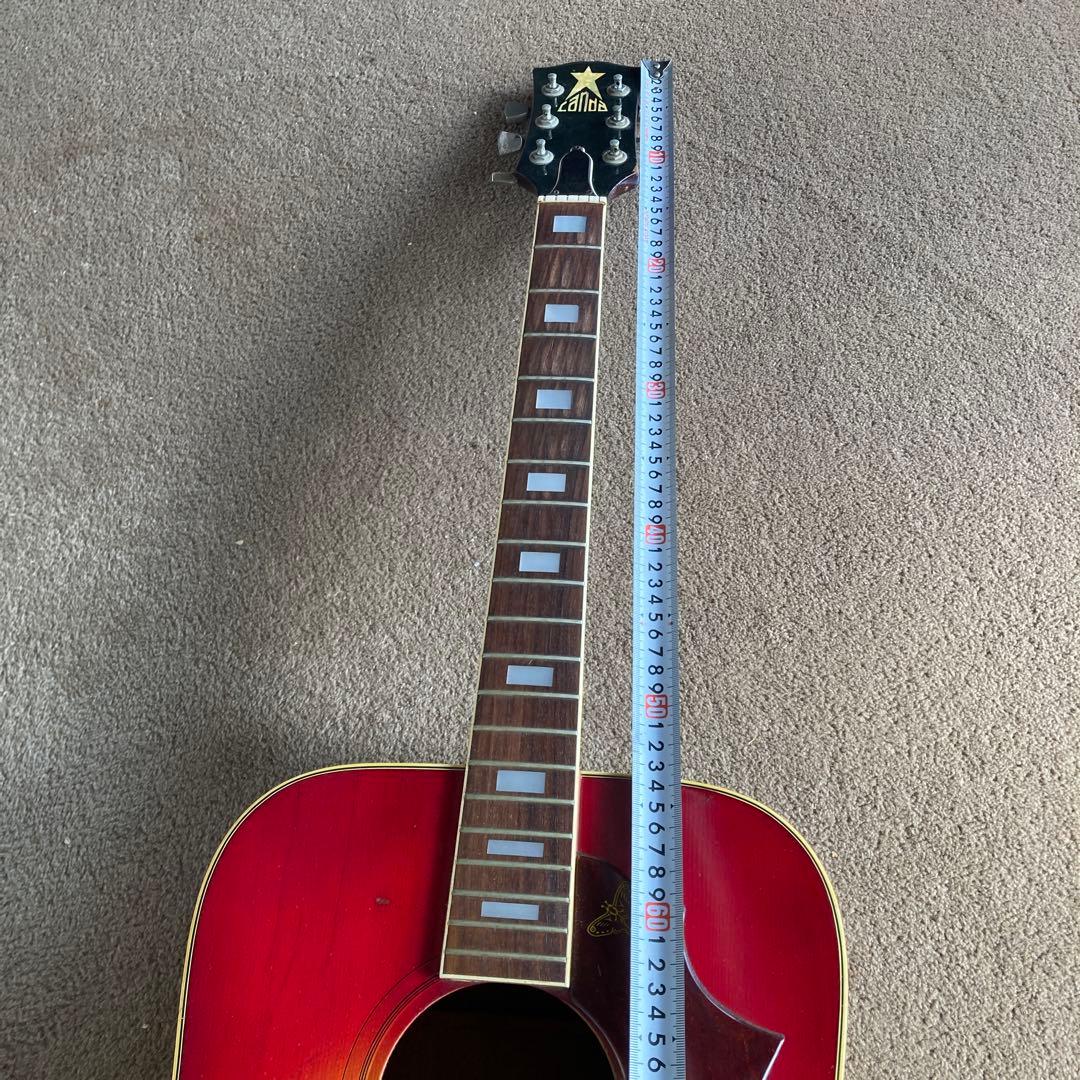 70年代 canda キャンダ 262 アコースティックギター ビンテージ