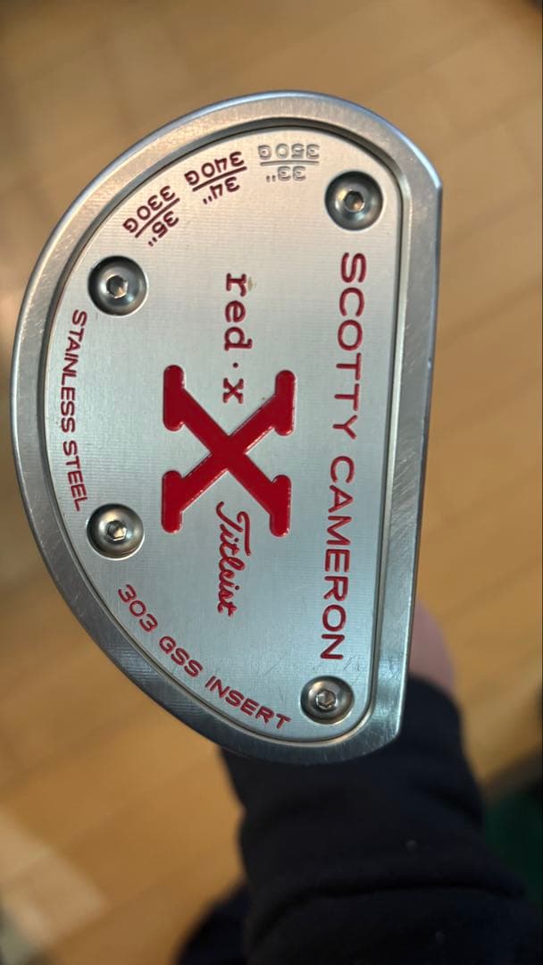 SCOTTY CAMERON red X パター X2 33インチ