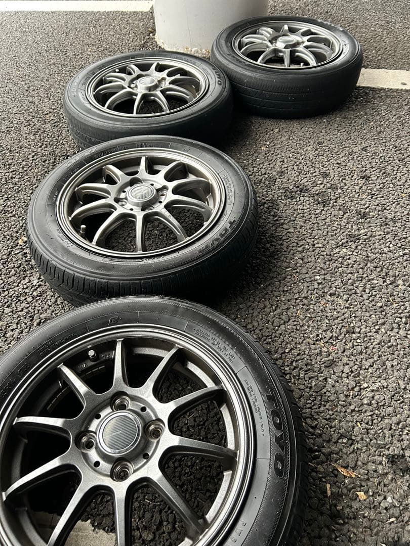 14インチ ブイエモーションホイールセット　タイヤ付