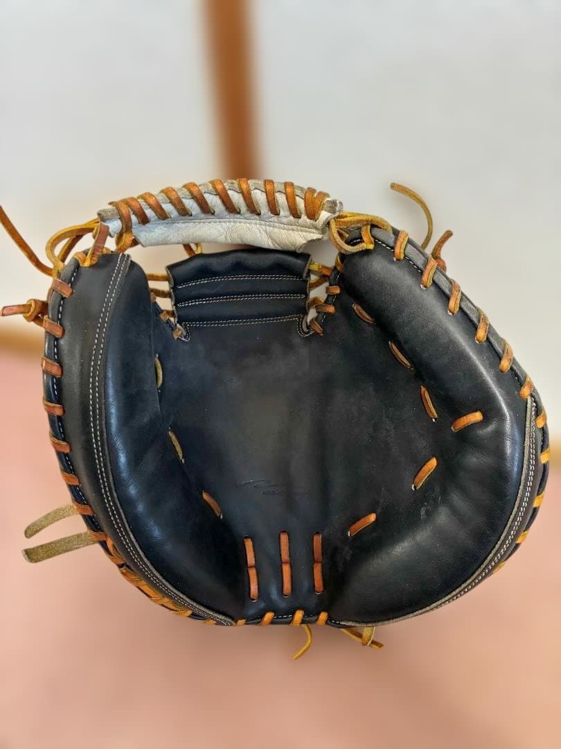 【中古・即戦力】アイピーセレクト　軟式用キャッチャーミット（ブラック）