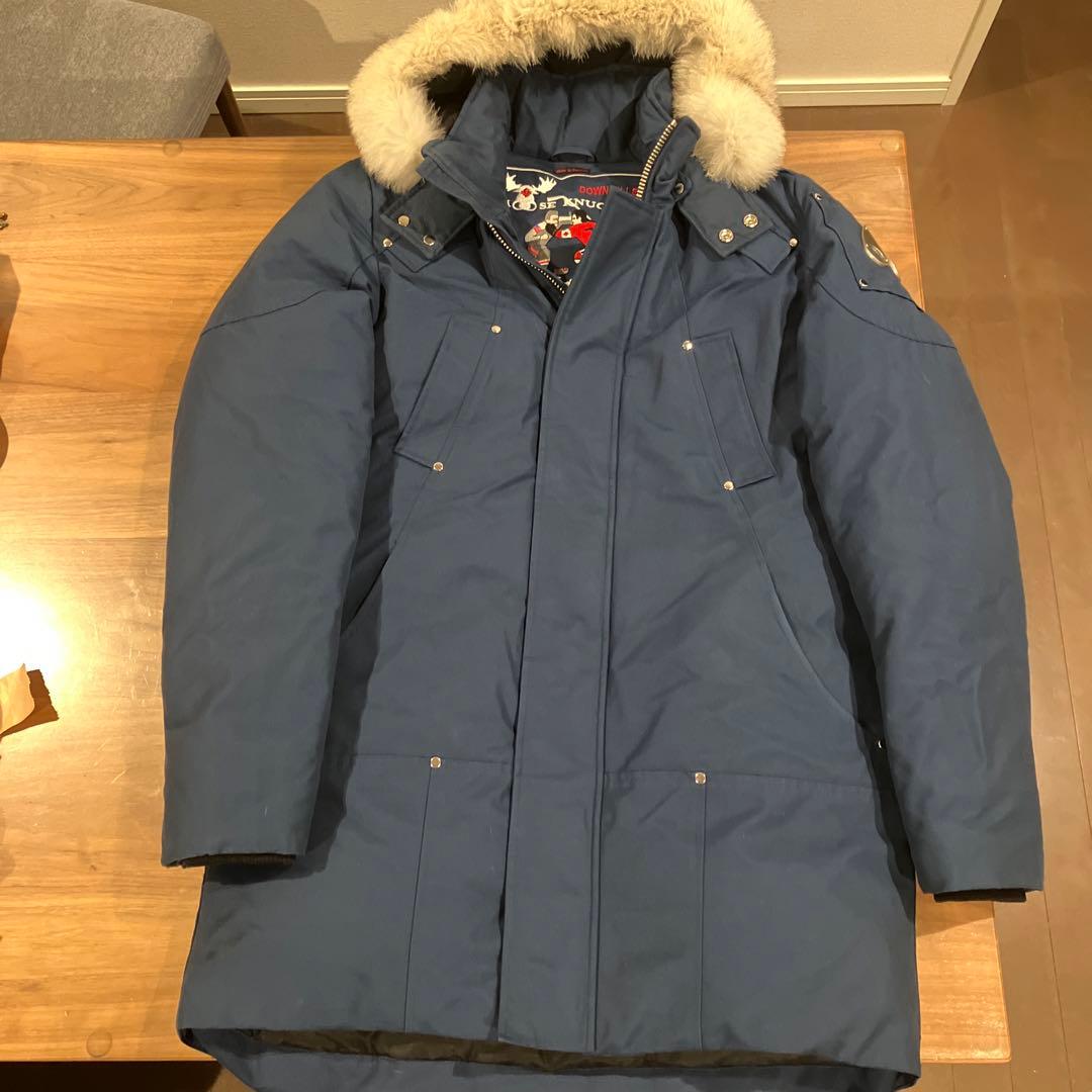 Moose Knuckles ダウンジャケット ネイビー