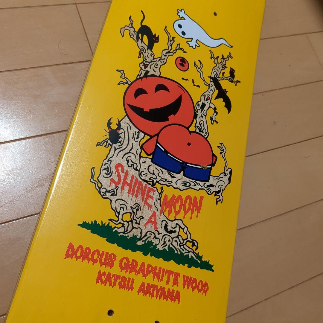 激レアDorcus Graphite Wood スケートボードデッキ　カツ秋山