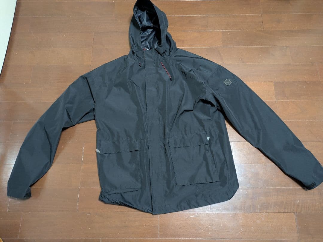 【Livepool公式】LFC Firma メンズレインジャケットブラックXL