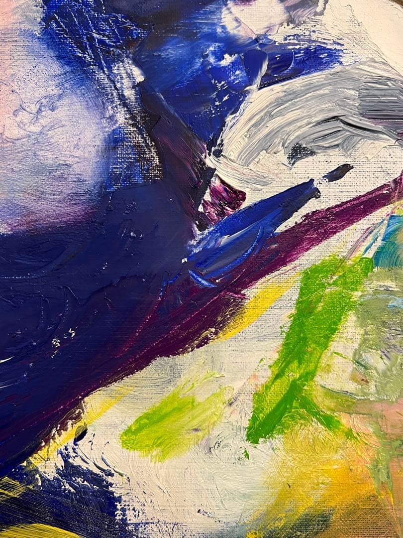 【F50号】金星 oil painting 絵画 原画 油絵