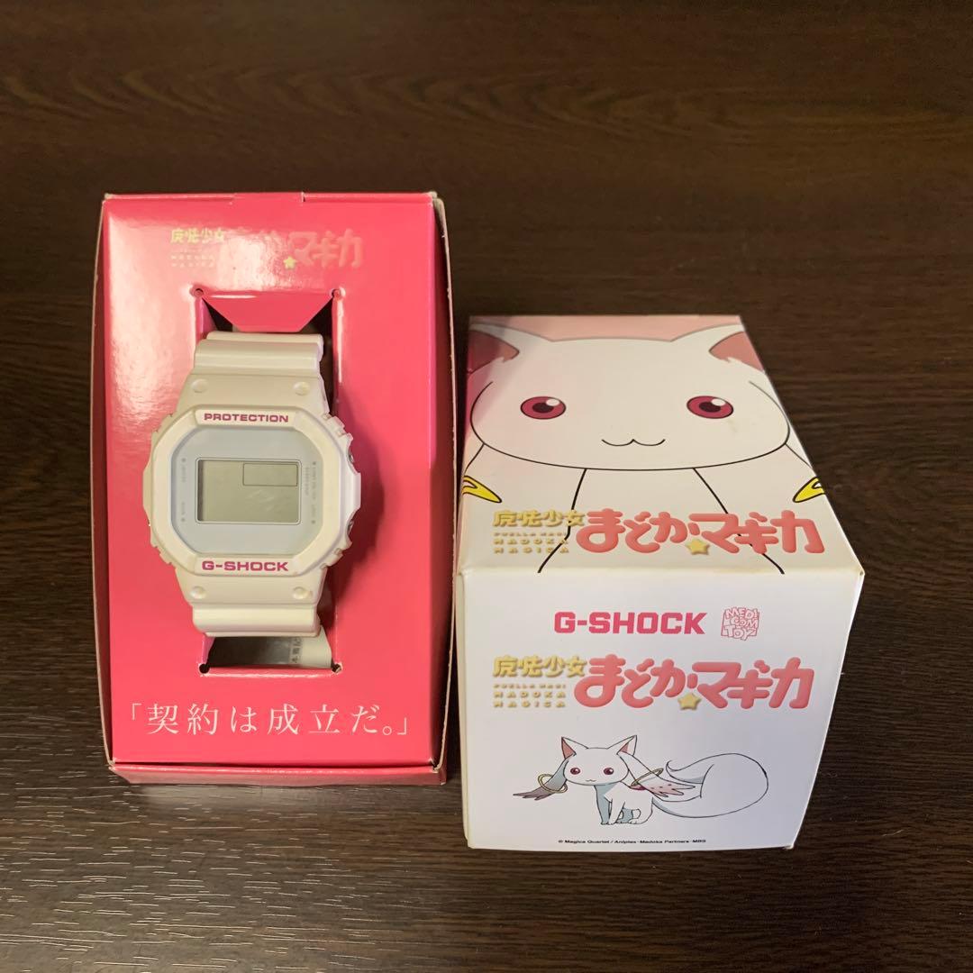 [中古] G-SHOCK DW-5600 キュゥべえ　魔法少女まどか⭐︎マギカ