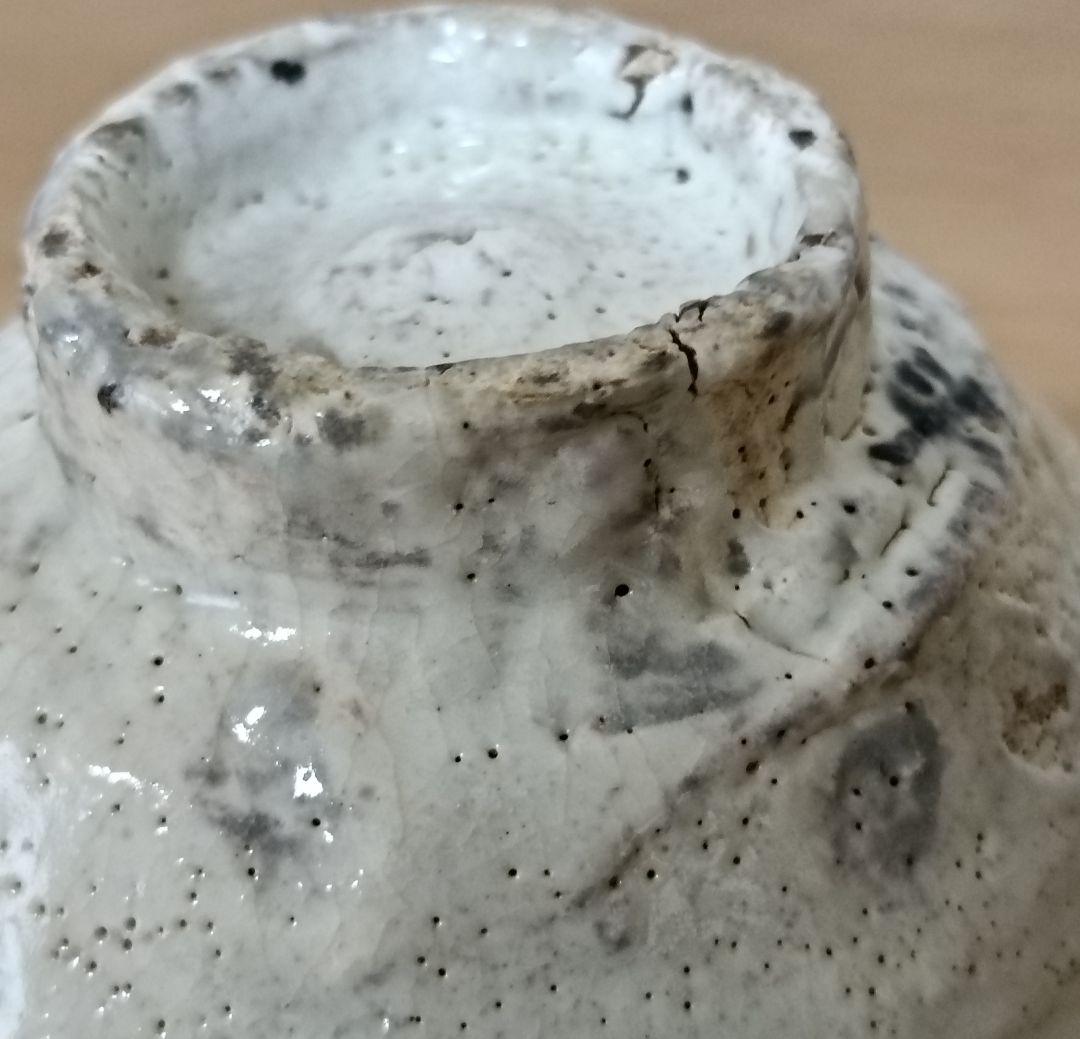 水月窯　粉引風　茶碗