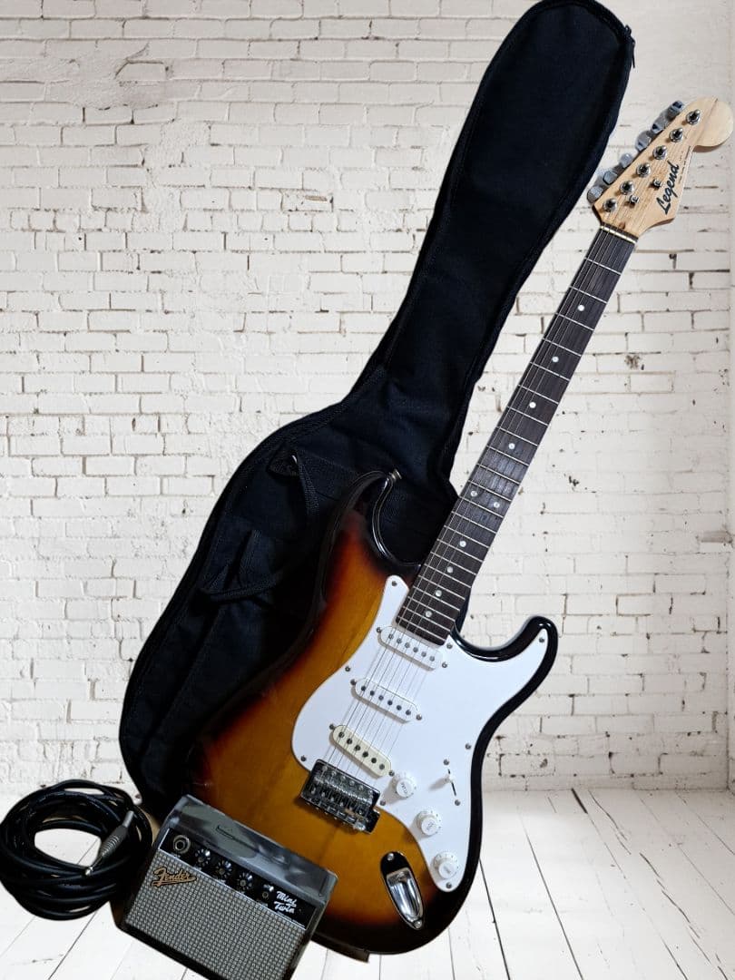 Legend レジェンド エレキギター ストラトタイプ サンバースト アンプ
