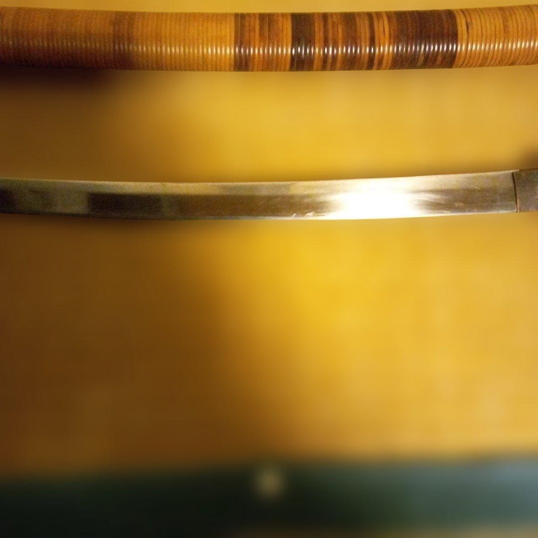 模造刀　丸茶竹鞘　仕込み刀