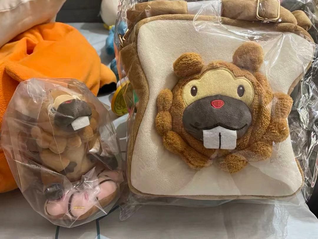 ビッパ マスコット ぬいぐるみショルダーバッグ 海外ポケモンセンター限定 未開封