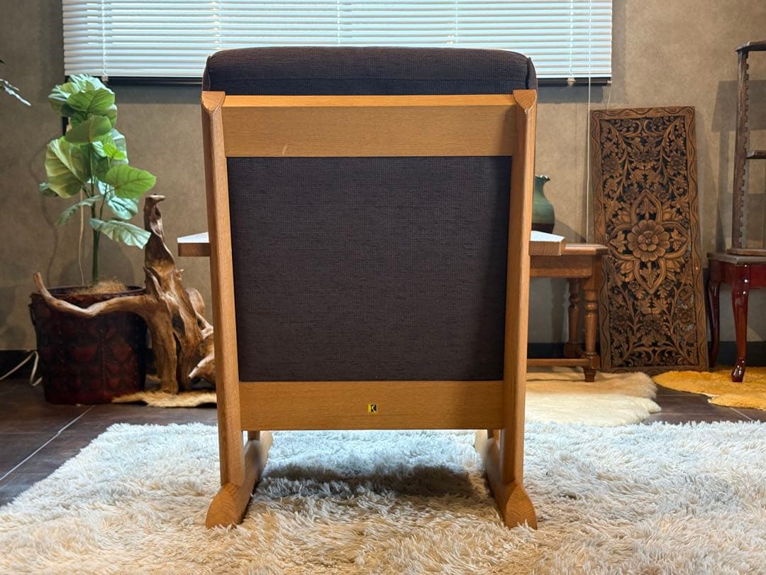 ②あっちゃん様HIDA カヤ KAYA 1Pソファ オーク無垢材 ラウンジ　NG