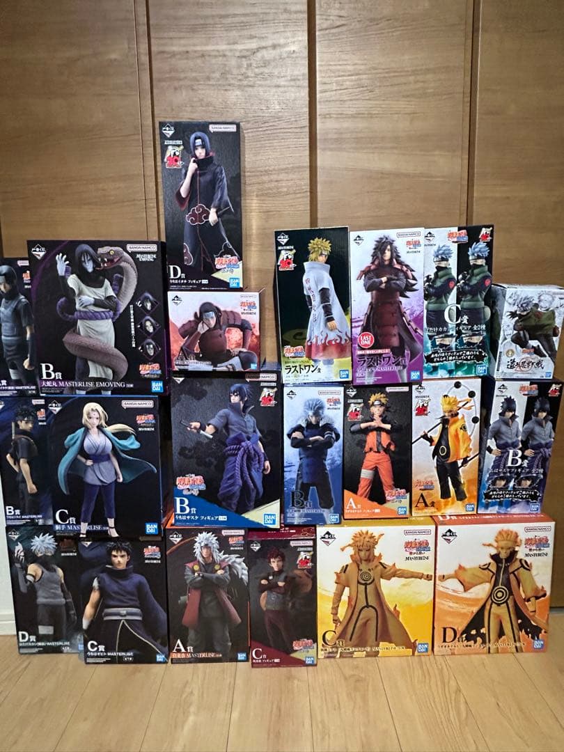 即日発送　NARUTO 一番くじ フィギュア セット　おまけ有り