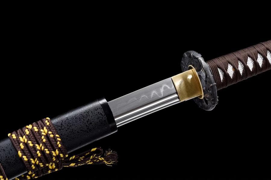 猿が桃を盗む 日本刀 模造刀 居合刀 武士道 武蔵 鑑賞用 手鍛造打