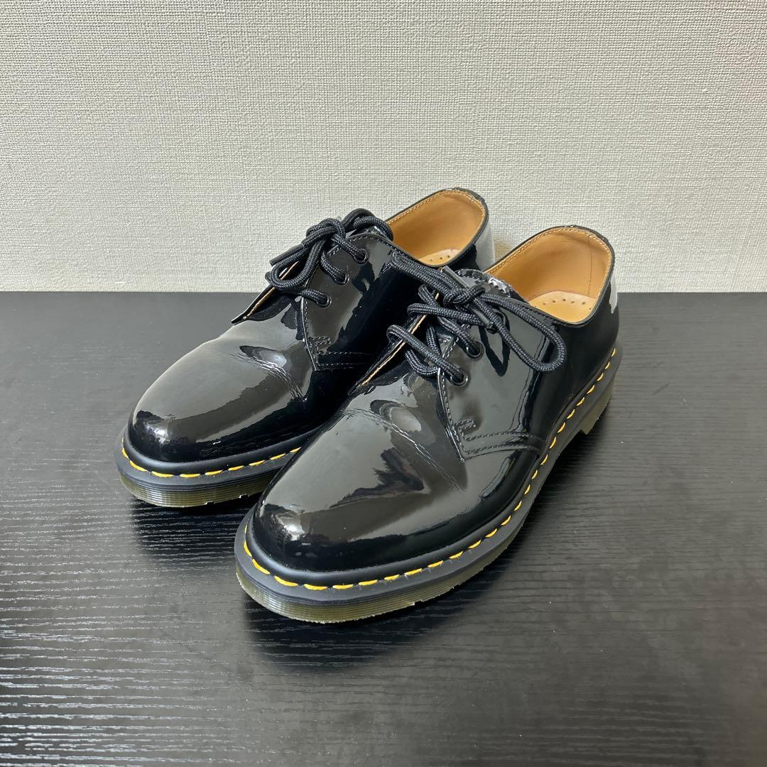 【極美品】Dr. Martens パテント エナメル シューズ 25㎝