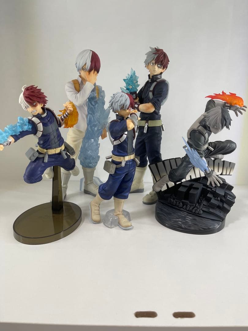 僕のヒーローアカデミア 轟焦凍 フィギュア　5体セット