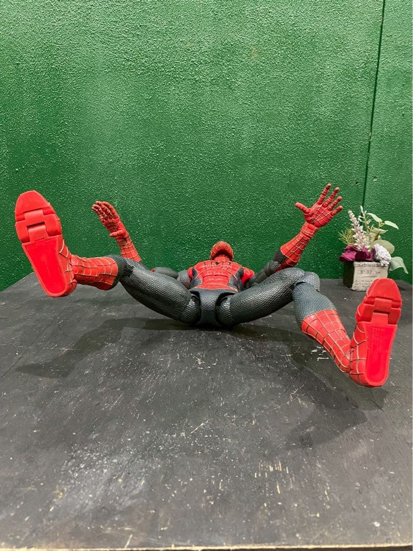 希少 スパイダーマン アクションフィギュア 約45cm 18インチ 全身関節可動