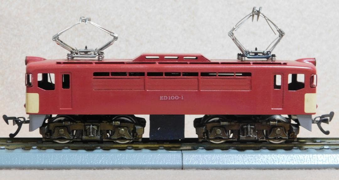 ＫＴＭ　カツミ模型店　ＨＯゲージ　ＥD１００　自由形電気機関車（昭和４０年代製）