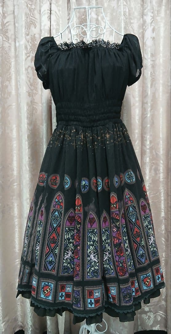 PUTUMAYO プトマヨ　ステンドグラス柄ワンピース