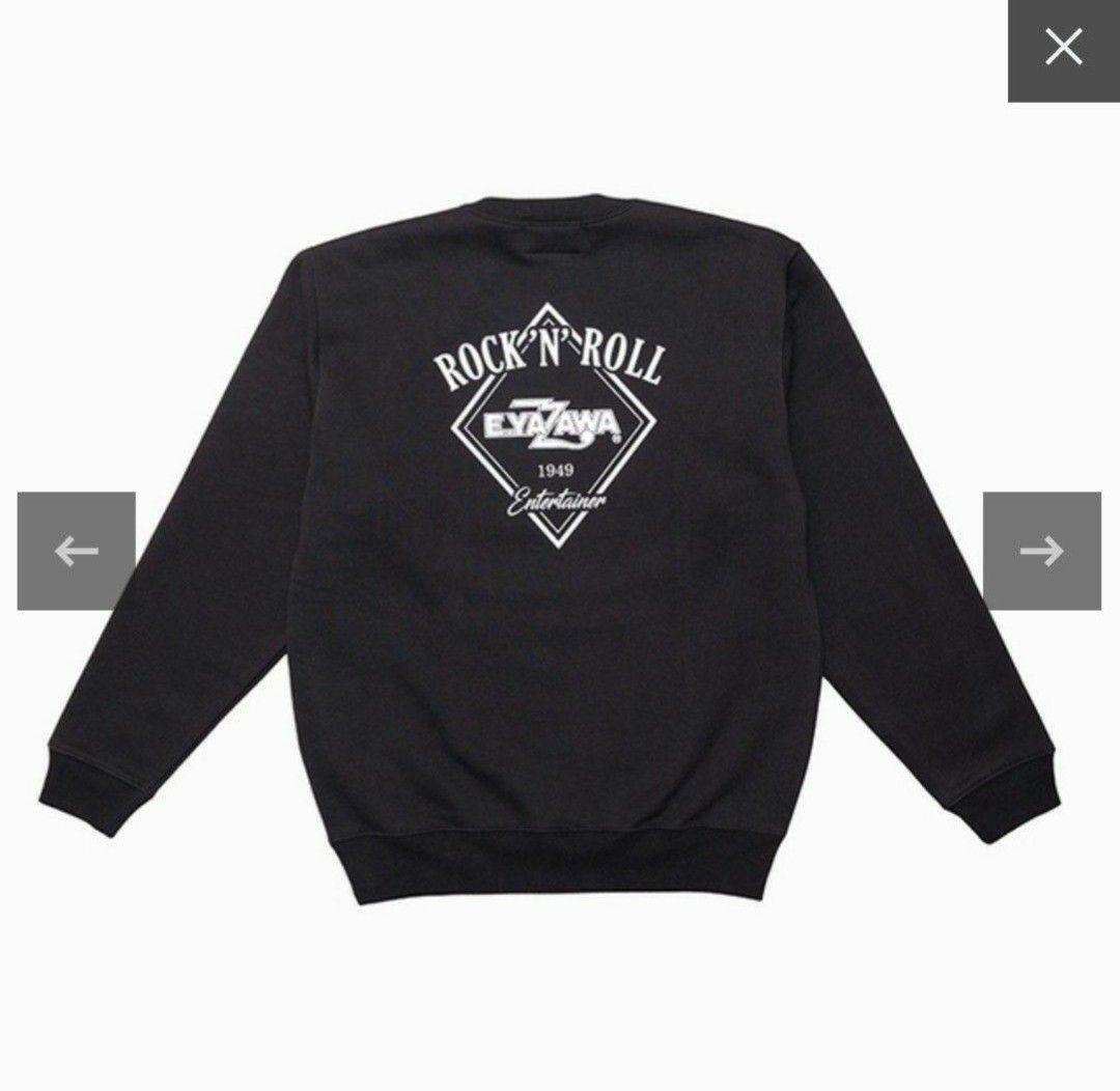 矢沢永吉 裏起毛 トレーナー 黒 サイズM 新品 元袋で発送