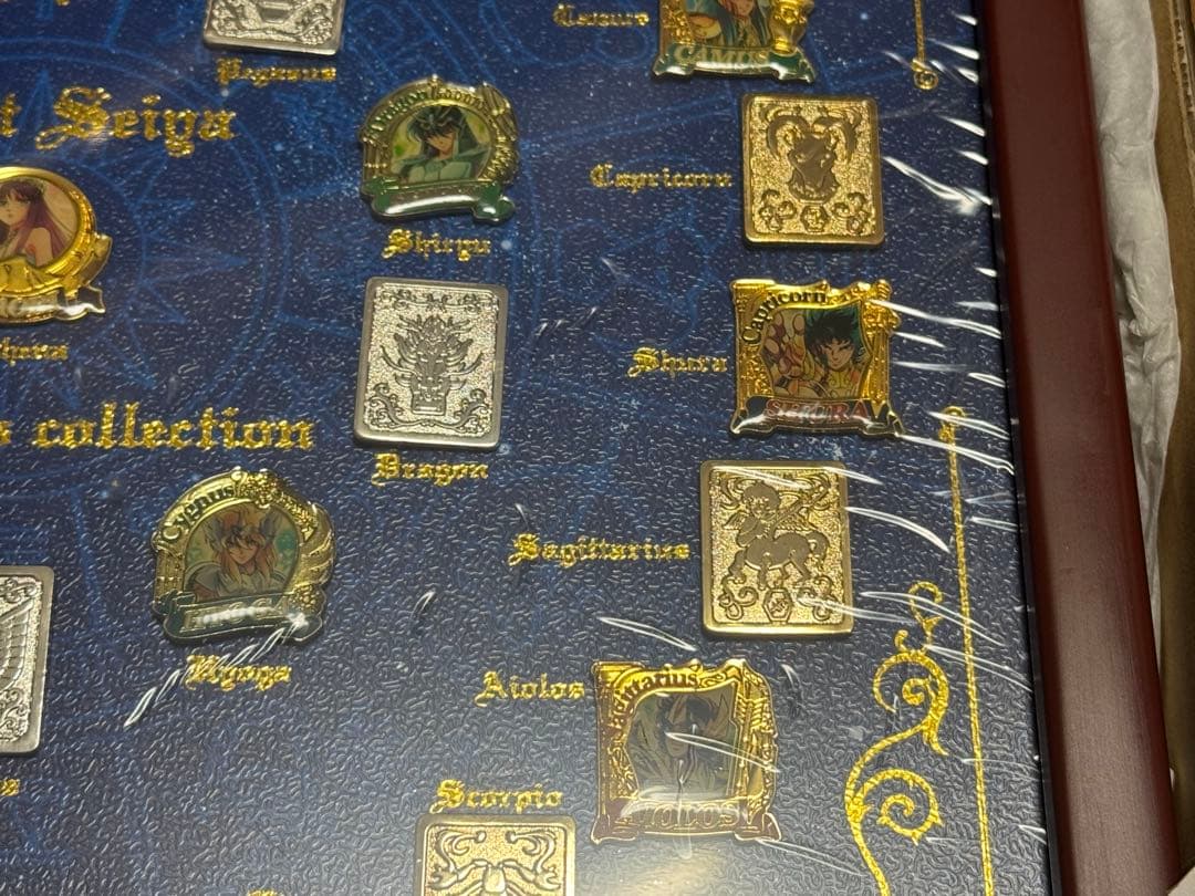 希少聖闘士星矢生誕25周年 受注生産 聖闘士ピンズコレクション新品