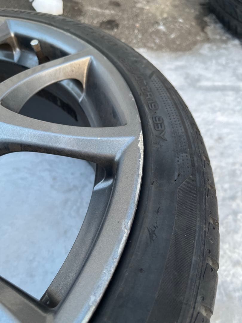 マツダ RX-8 SE3P タイプRS後期 純正 ホイールセット 19インチ