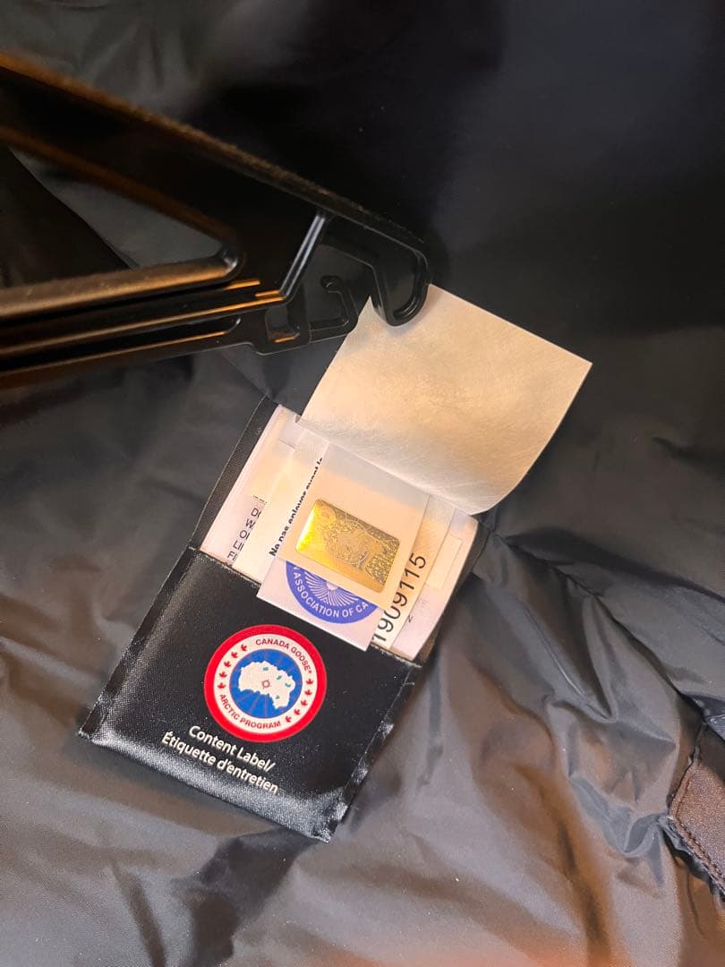 カナダグース マクミランパーカーFUSION ダウンジャケット 黒