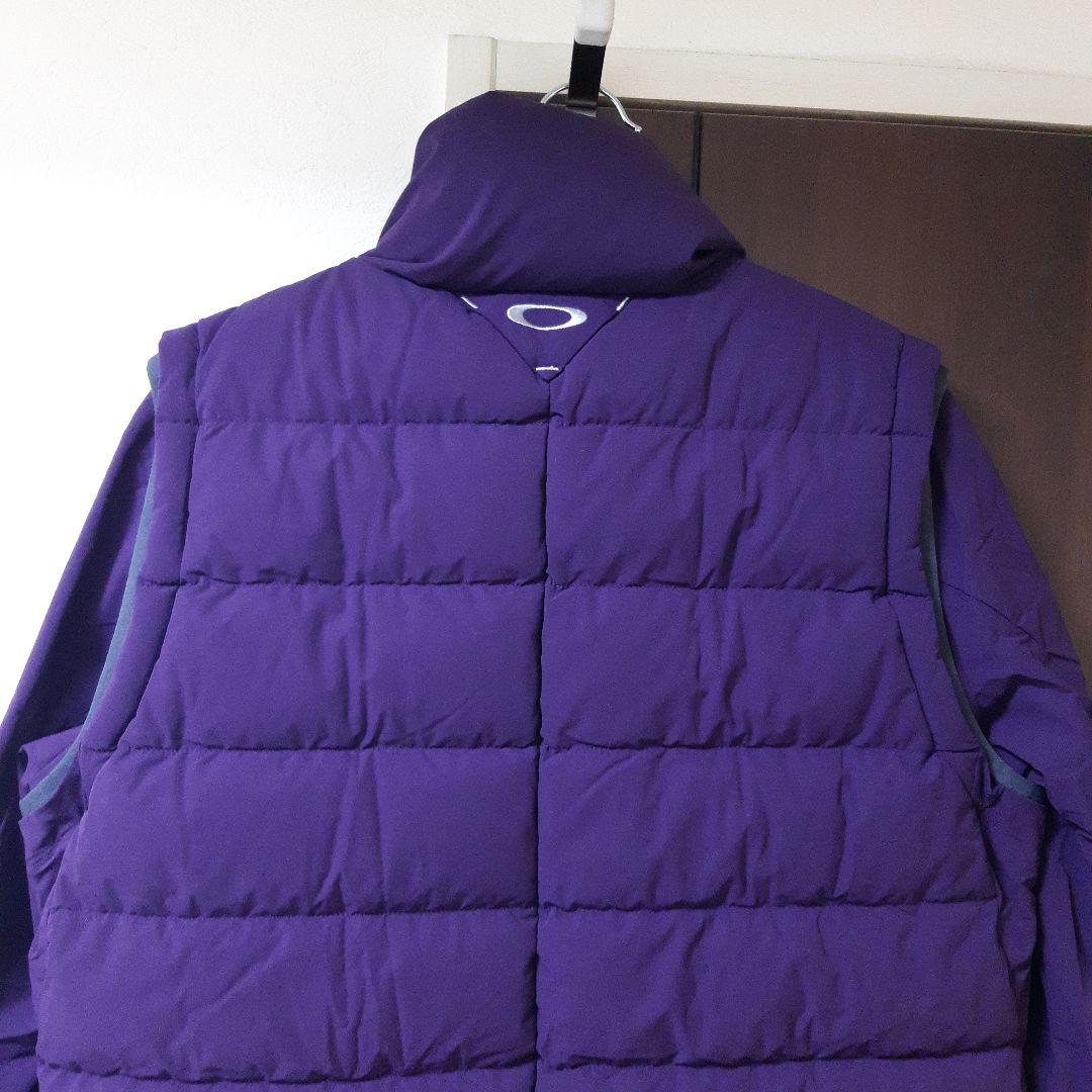 新品　オークリーゴルフ　2way トランスフォームダウンベスト　メンズジャケット