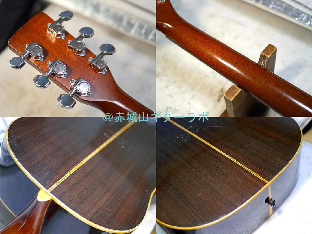 SUZUKI W-500 極レア 1973年製 全単板☆ハードケース付