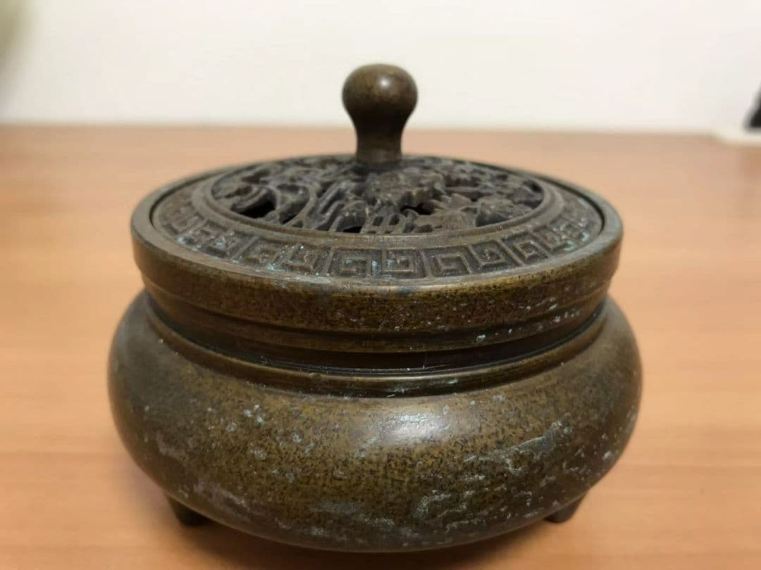 大明宣徳年制 香炉　時代保証