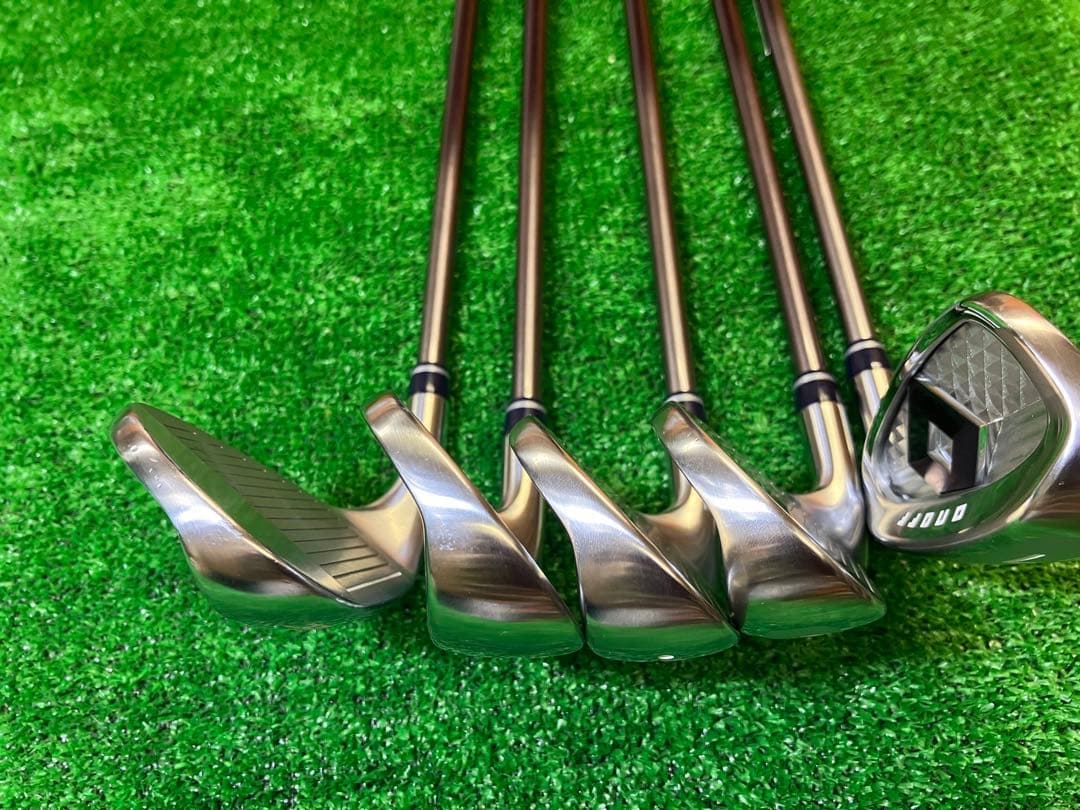 ONOFF オノフ　2025年 最新 レディース ゴルフ アイアン5本セット