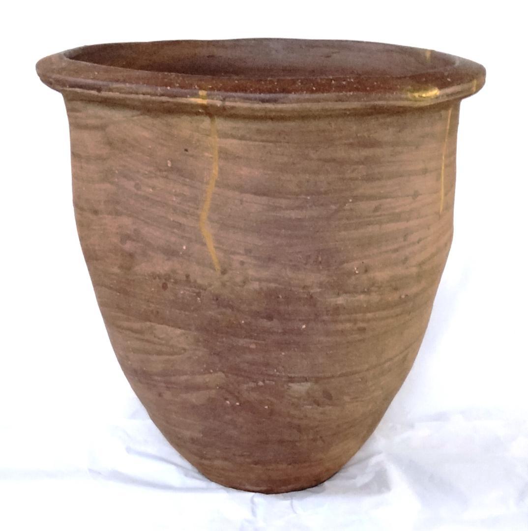 甕 素焼き スズメ蜂の巣模様 エリー242