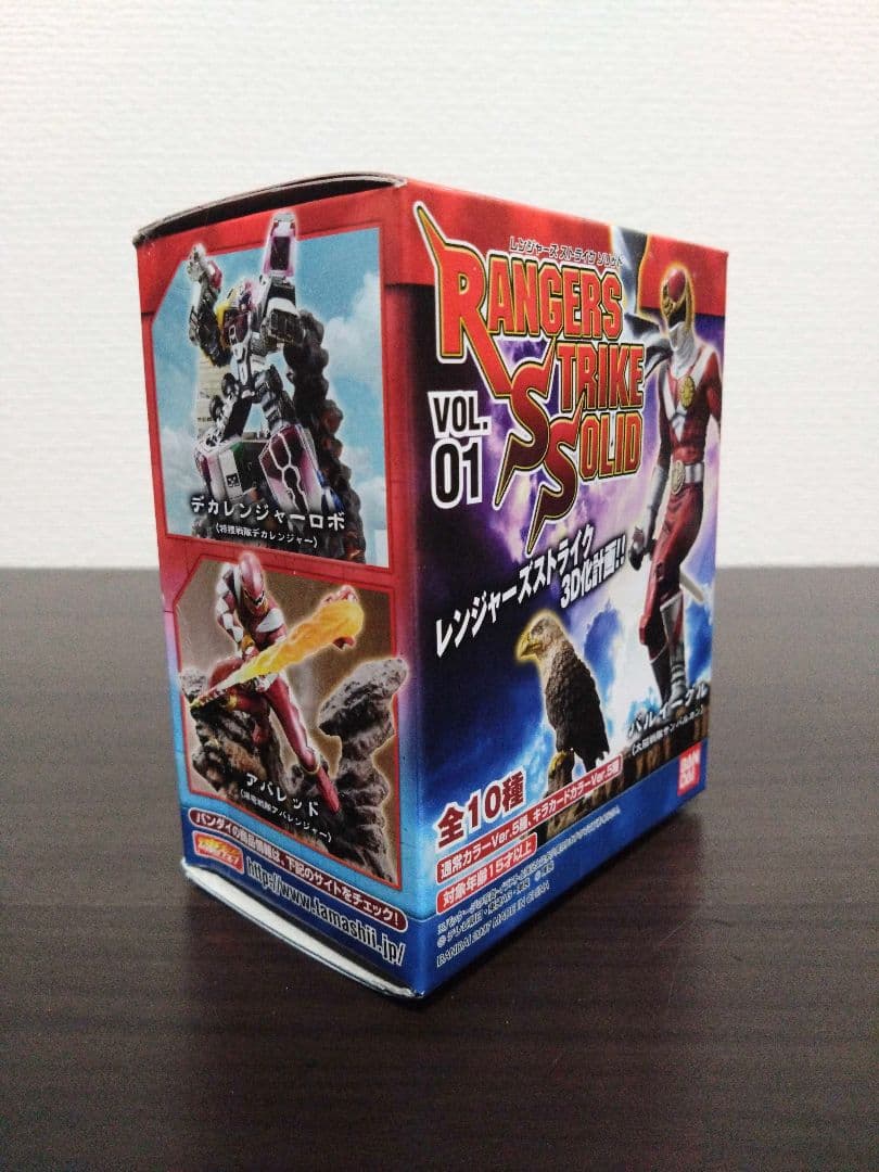 レンジャーズストライクソリッド　VOL.01　フィギュア　1BOX 【未開封】