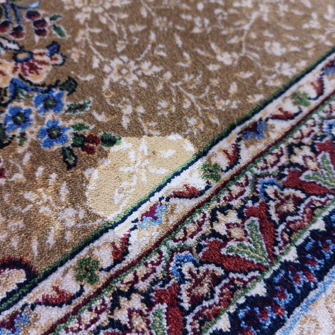 Y3142 イラン製 ハンド&マシン カーペット 絨毯 296×199㎝