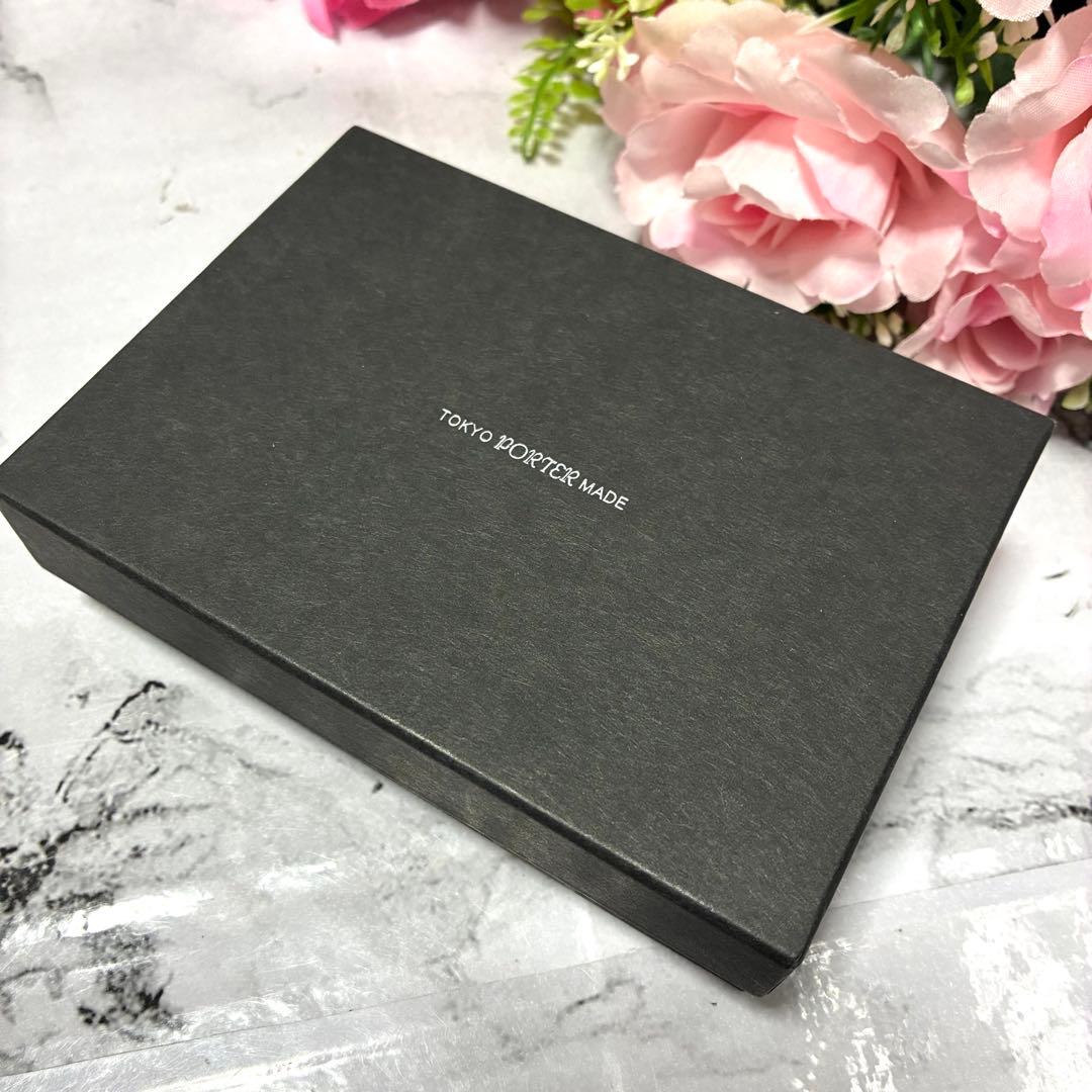 ほぼ未使用 PORTER 名刺入れ カレント カードケース 吉田カバン ブラック