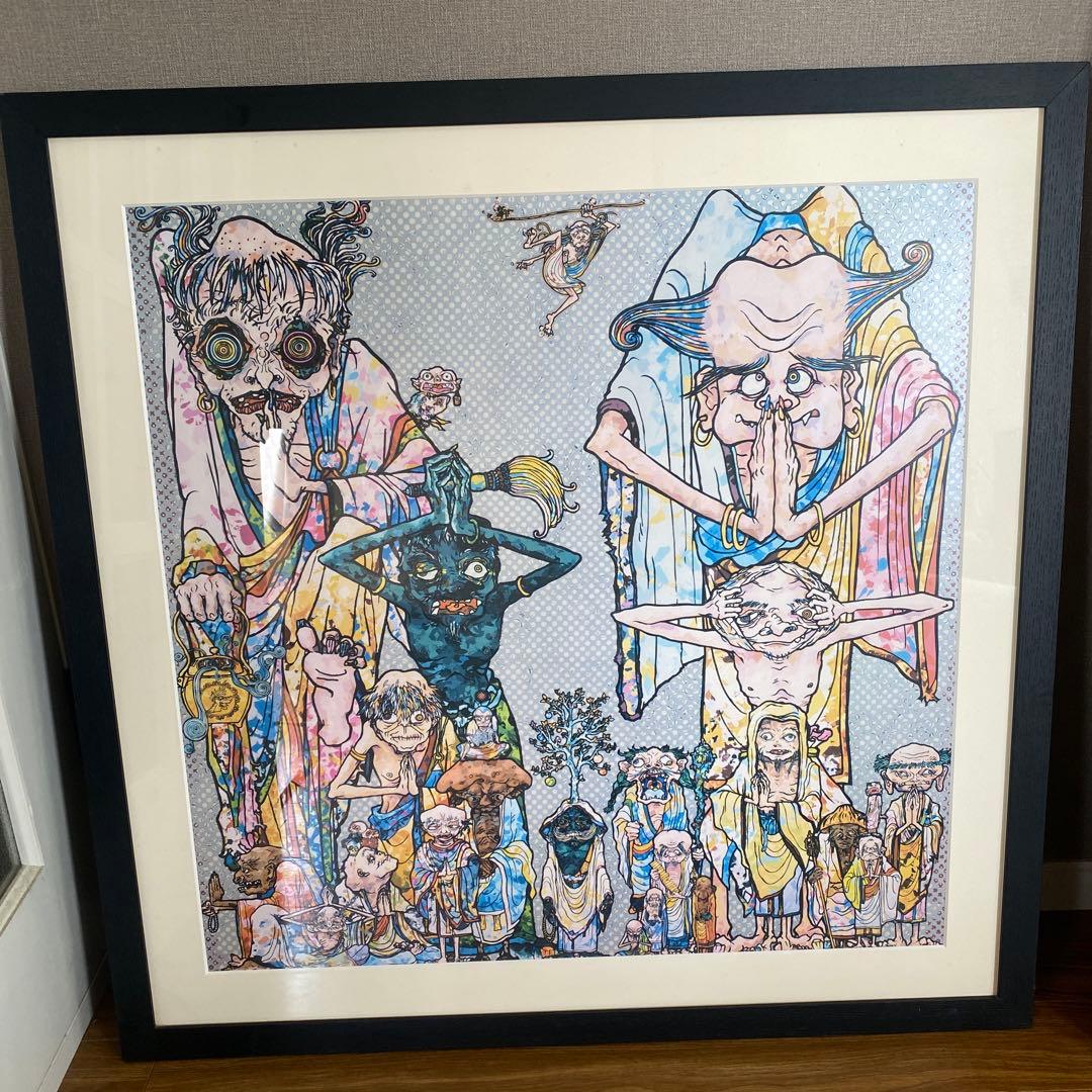 村上隆　ポスター(額装済み)