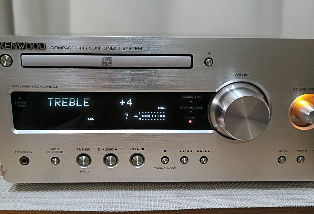 KENWOOD R-K711 CDレシーバー　 純正リモコン、取説付属　完動品