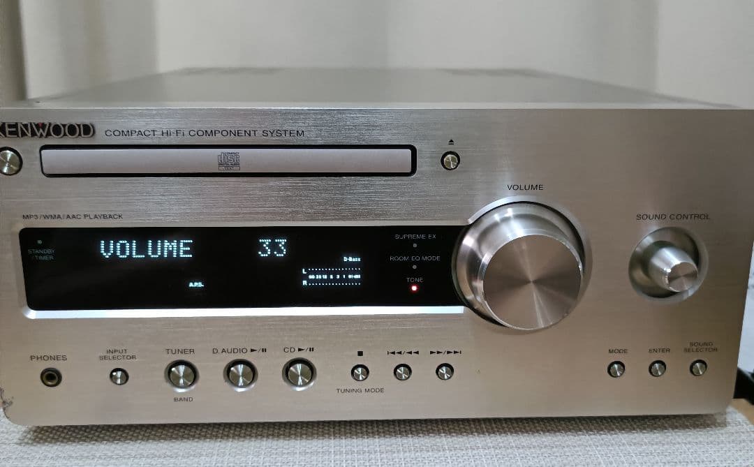 KENWOOD R-K711 CDレシーバー　 純正リモコン、取説付属　完動品