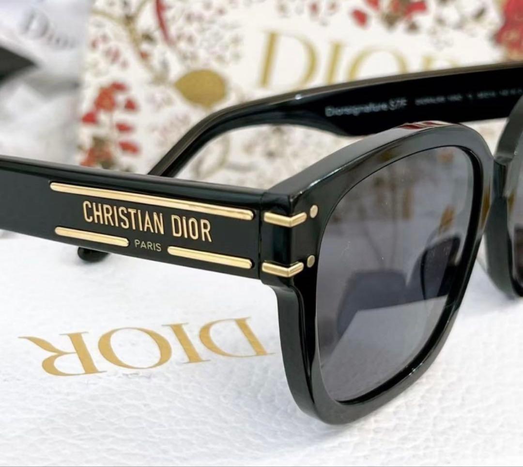CHRISTIAN DIOR ブラック サングラス