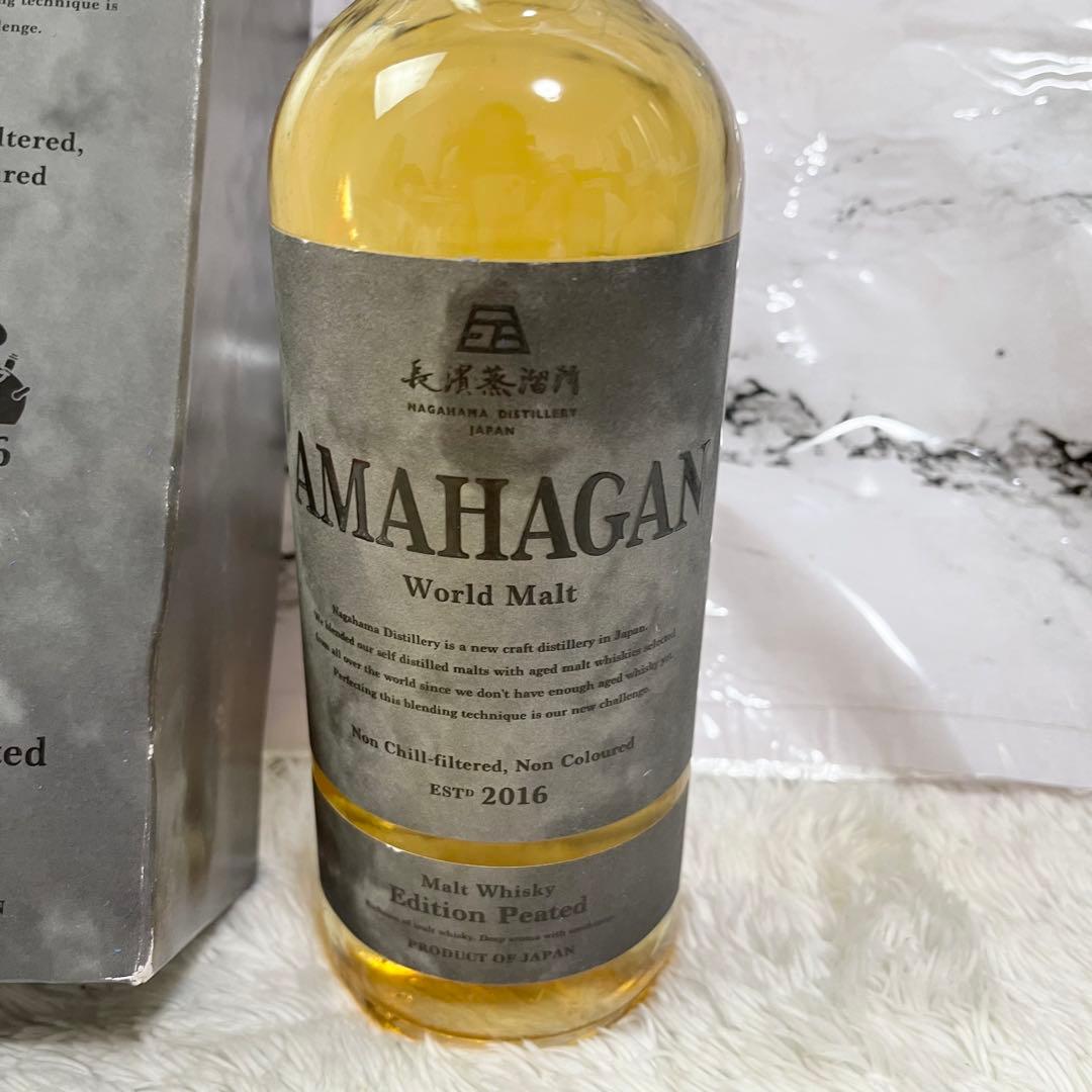 長濱蒸溜所 AMAHAGAN ワールドモルト エディション ピーテッド