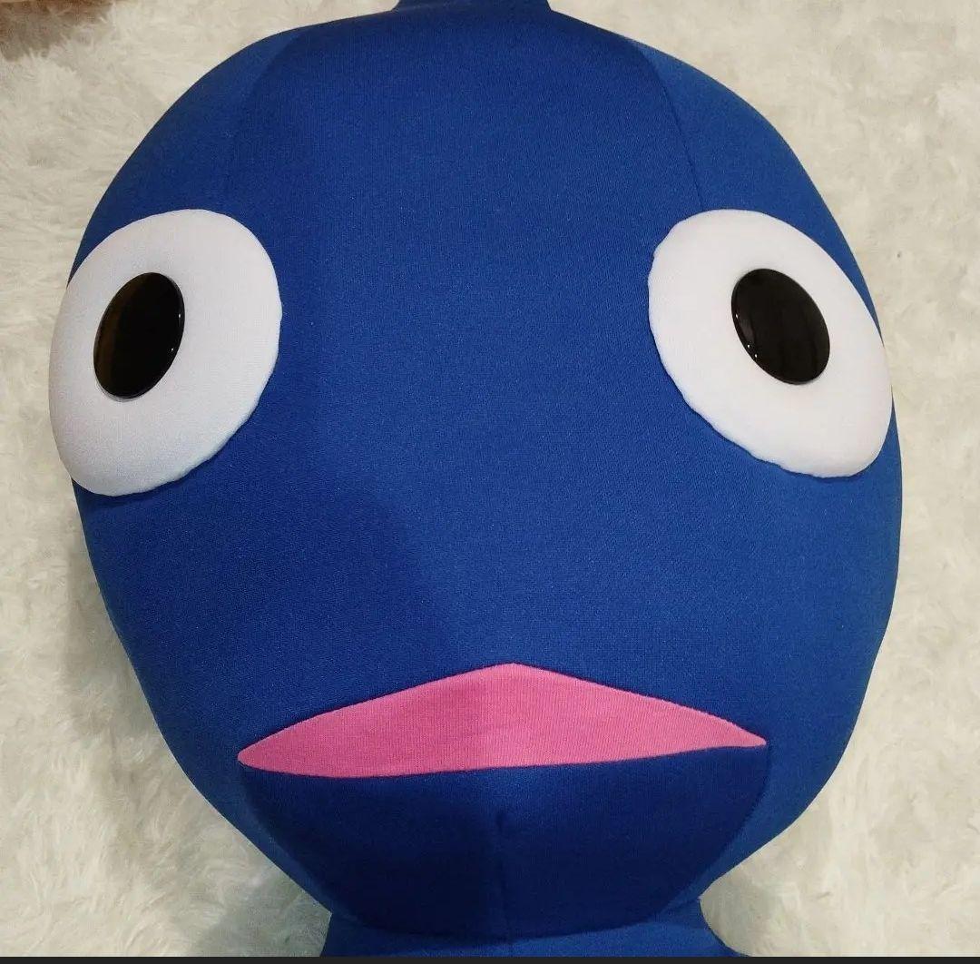 【未使用級】【希少】ピクミン 抱き枕　特大ぬいぐるみ　青＆黄色