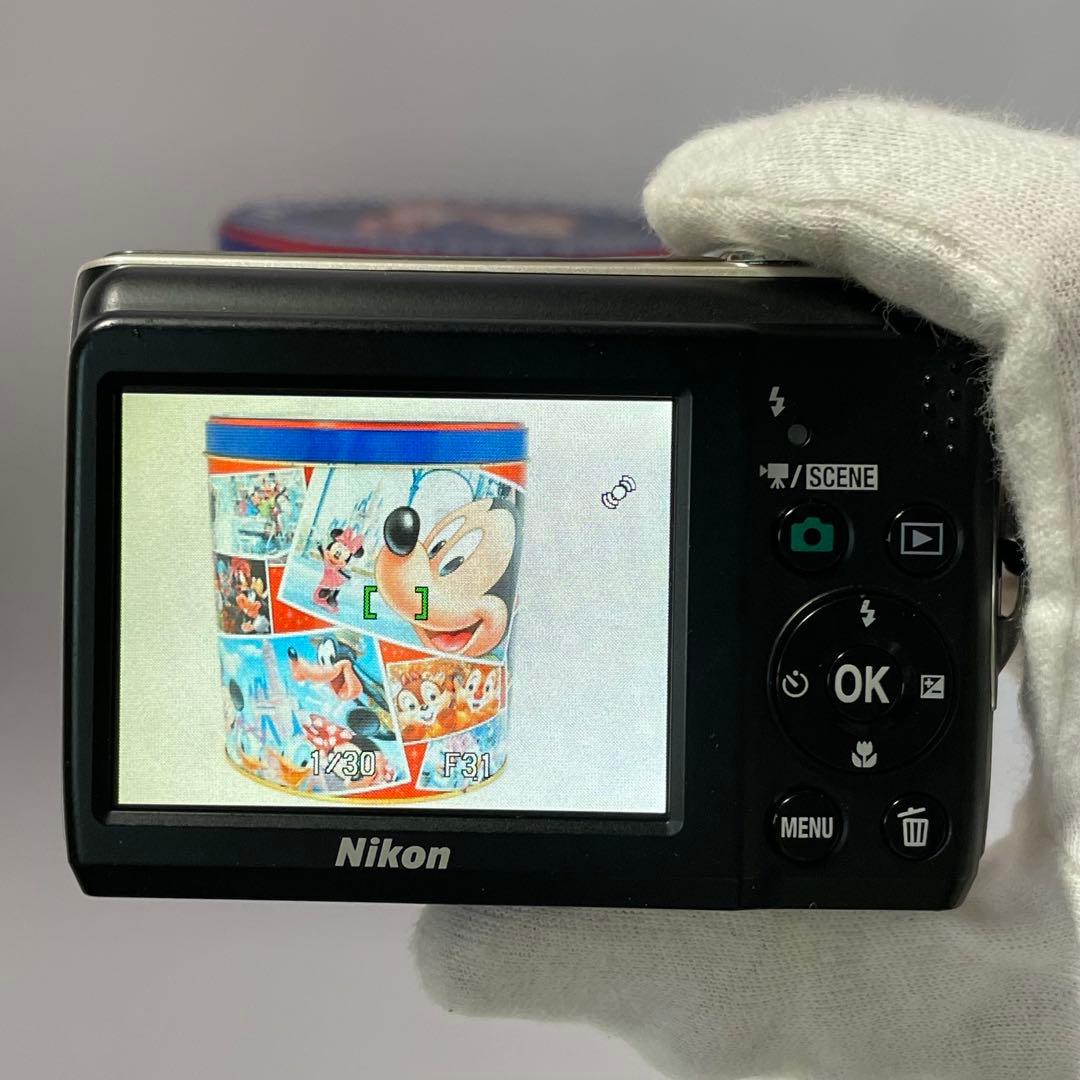 実写美⭕️【動作確認済】Nikon COOLPIX L21 デジカメ　シルバー