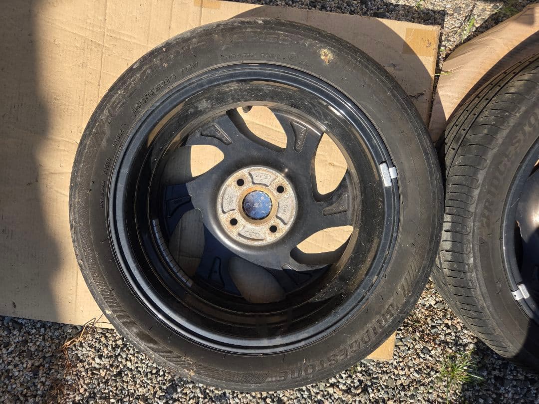 tatu！！タントカスタム純正15インチ ホイールセット