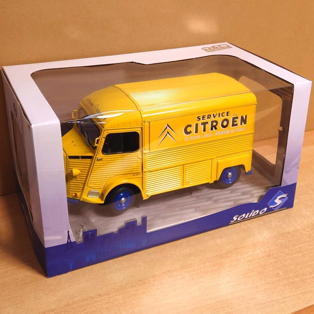 1/18 シトロエン タイプHY 1969 イエロートラック CitroenHY