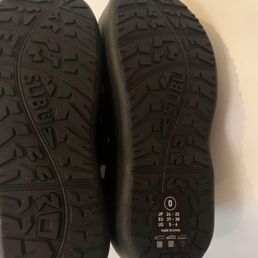 subu SUBU スブ　レイ着用　厚底　DOT ドット 水玉 24　25 新品