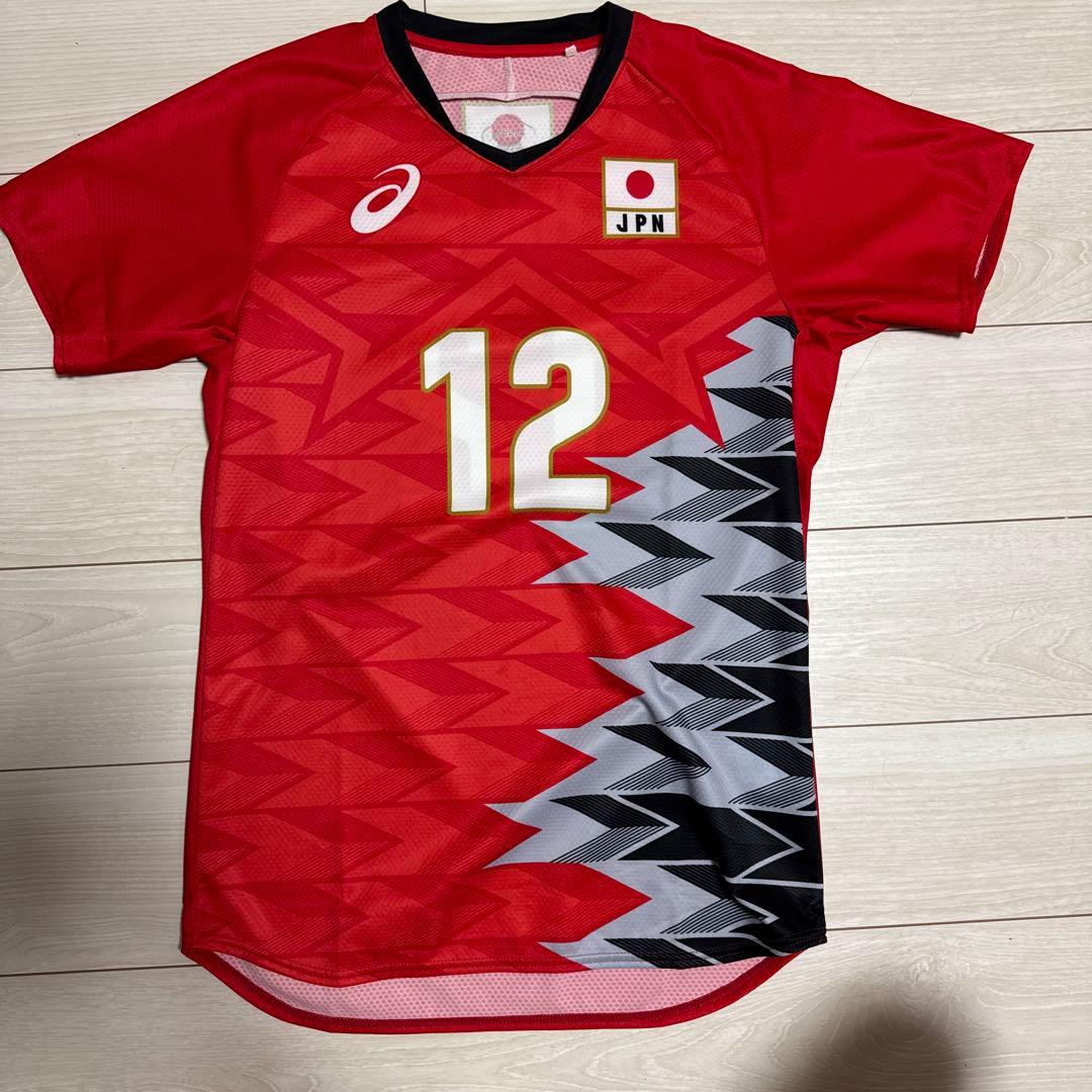 ASICS 日本代表 バレーボールシャツ 12 高橋藍