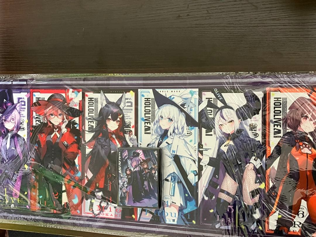 混沌の女神様　ホロライブ　ハーフプレイマット　スリーブ　泥棒建設