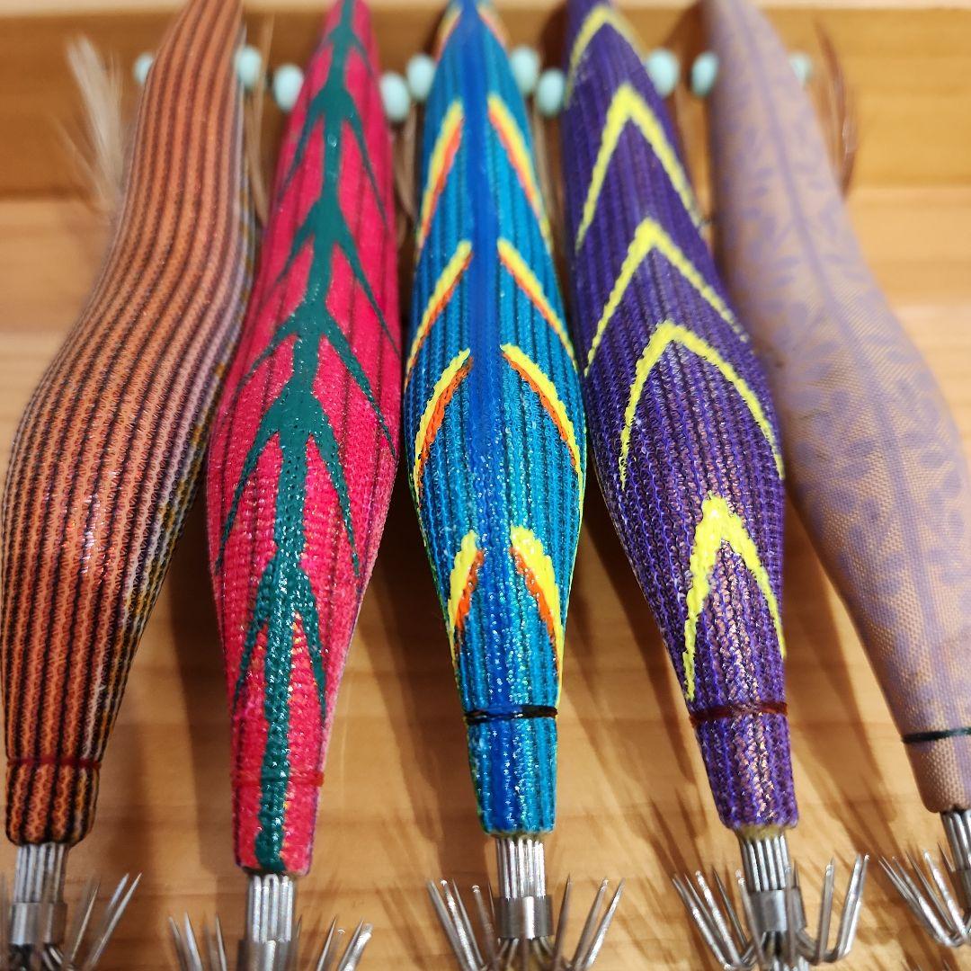 【餌木猿3.5号】スーパーシャロー1本入りの5本セット　激レア　セットNo.⑤